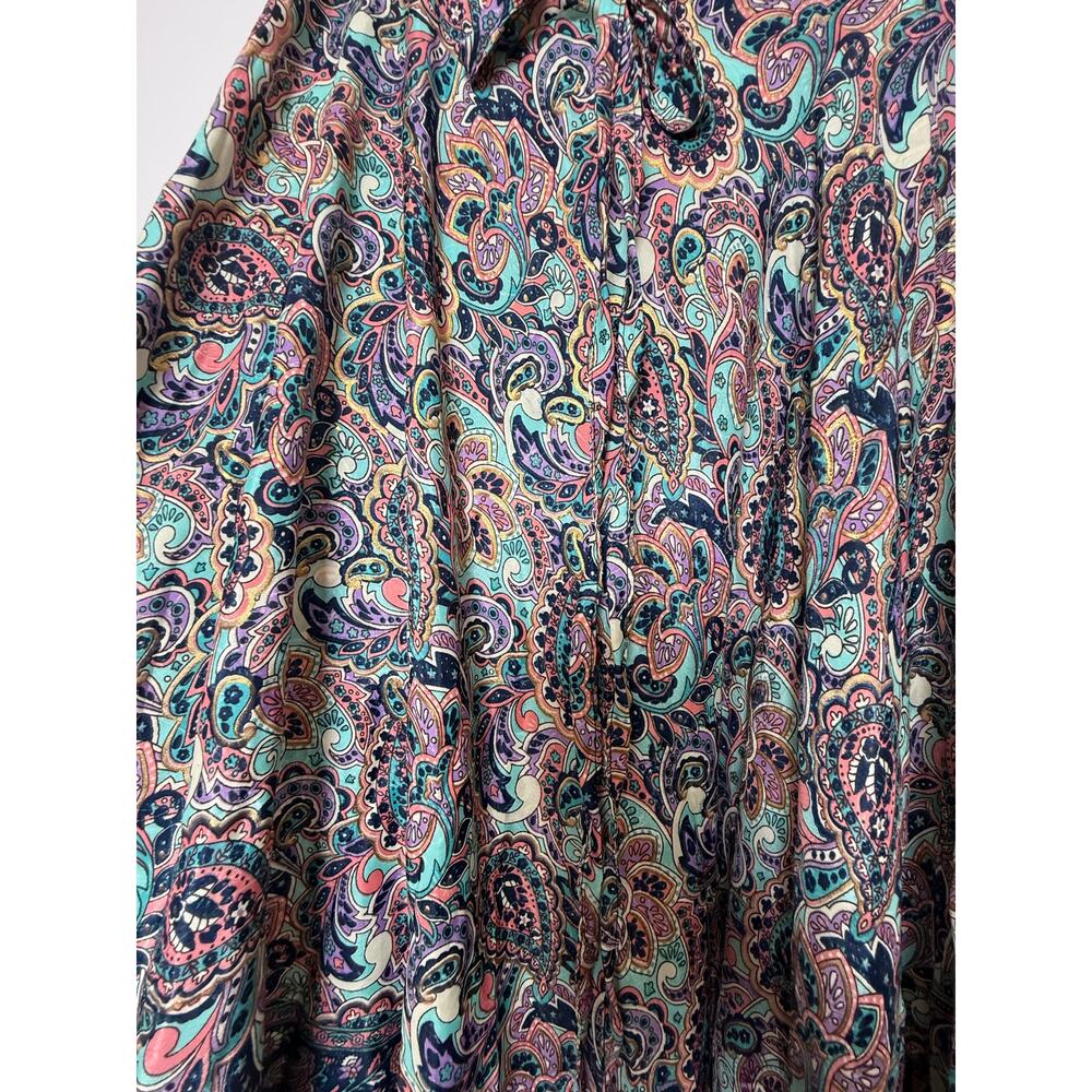 Boho Paisley Maxi Skirt - Picture 5 of 5